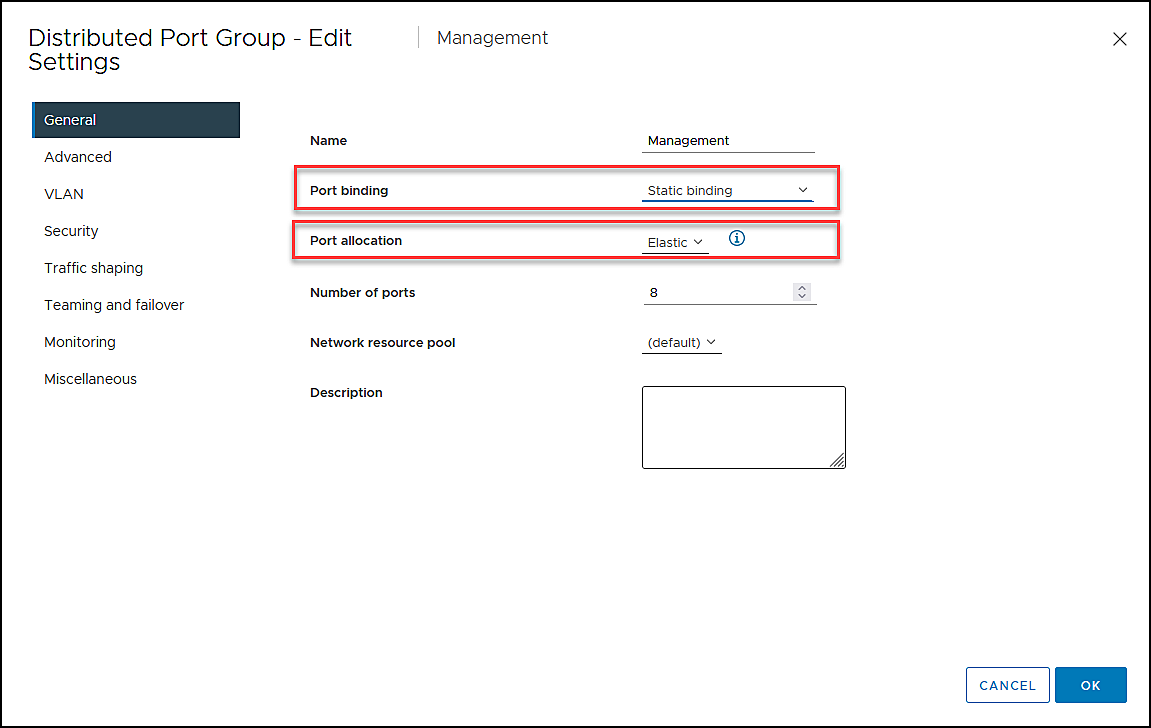 vSphere Distributed Switch