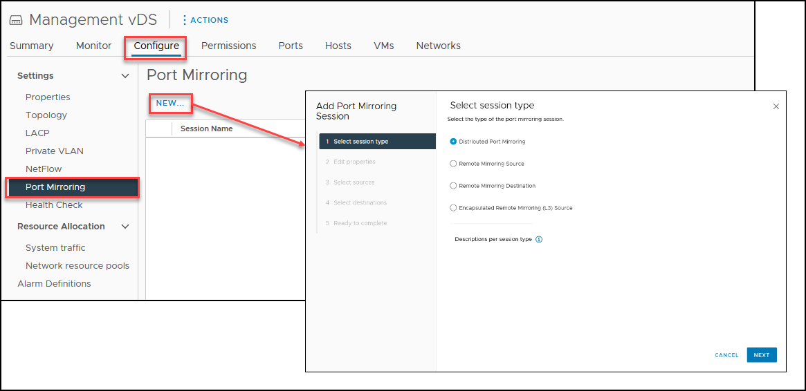 vSphere Distributed Switch