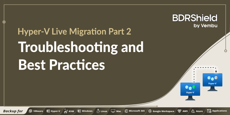 Hyper-V live migration