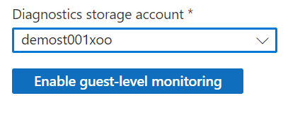 Virtual Machine with Azure Dashboards