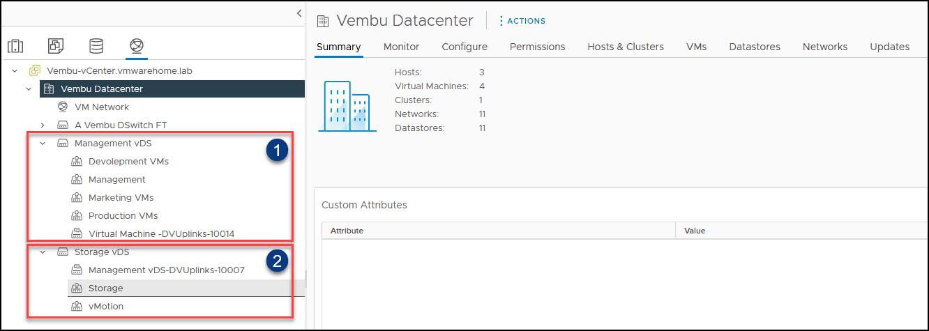 vSphere Distributed Switch