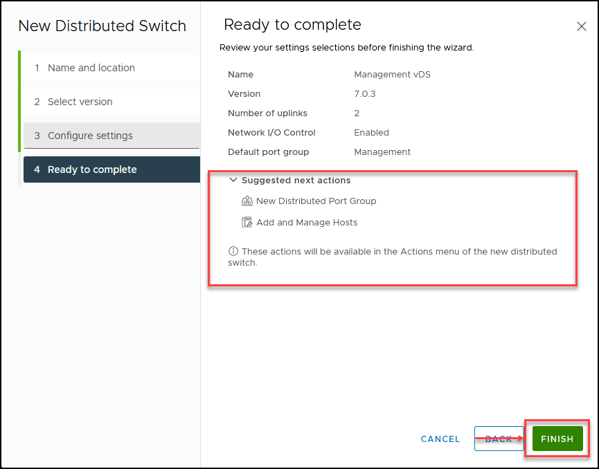 vSphere Distributed Switch