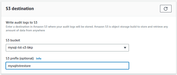 AWS MySQL DB from AWS S3