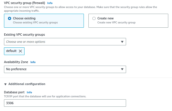 AWS MySQL DB from AWS S3