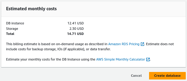 AWS MySQL DB from AWS S3