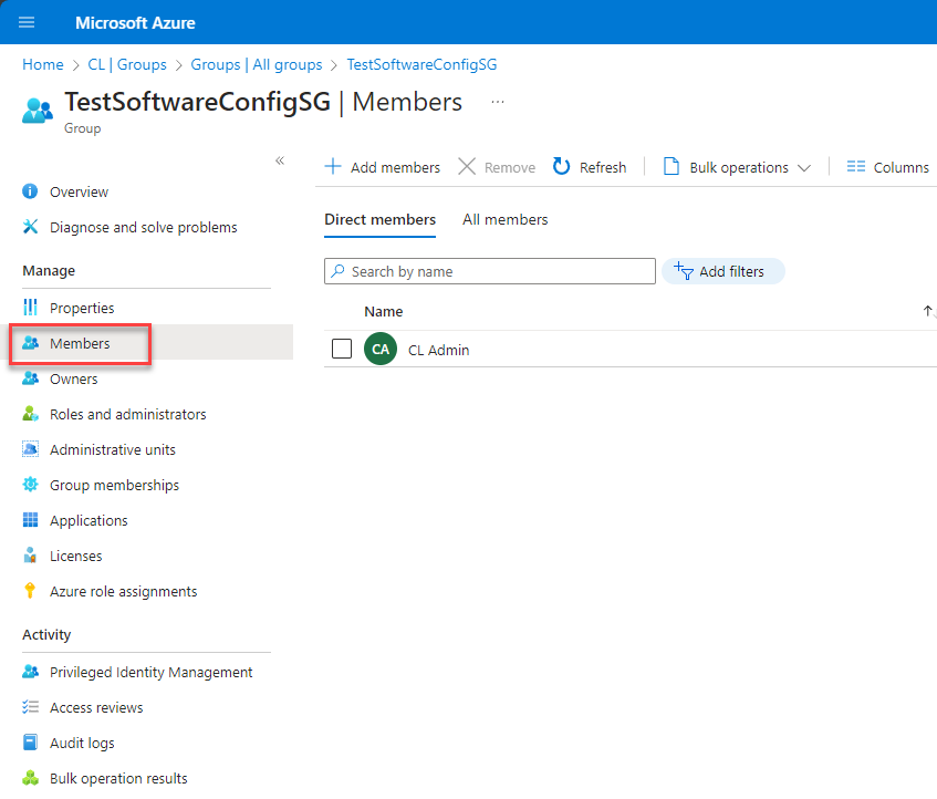 Azure AD groups