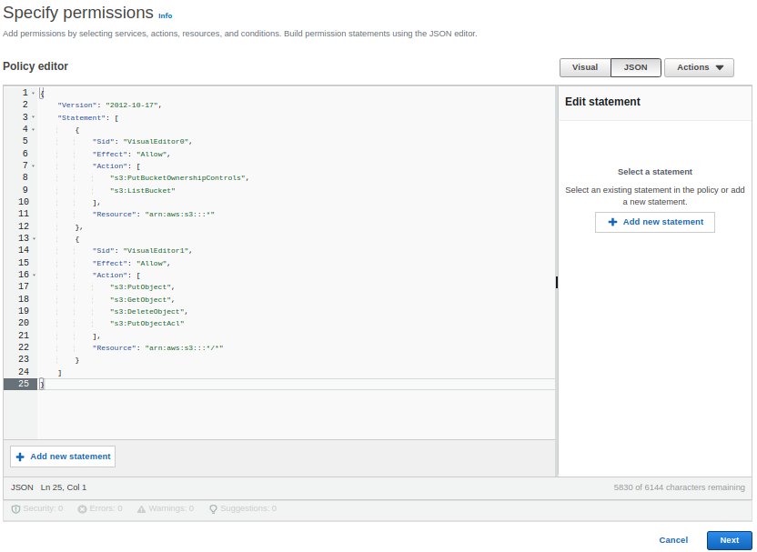 Mount S3 bucket in AWS EC2 using s3fs