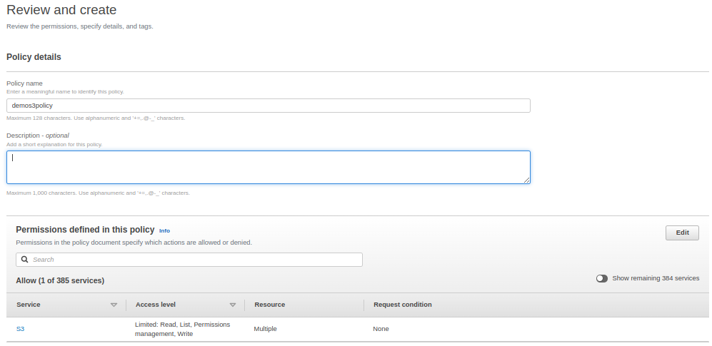 AWS EC2 using s3fs