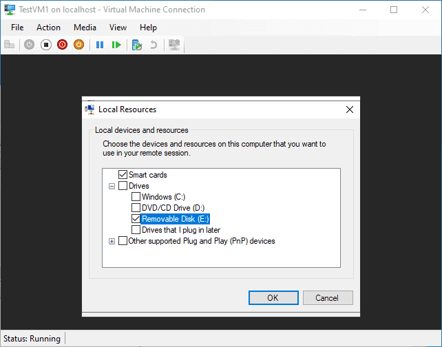 Shared Folders in Hyper-V