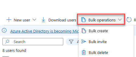 AZ-104 : Bulk updates in Microsoft Entra ID