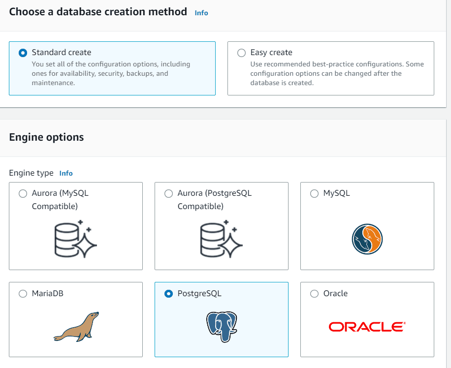 AWS RDS Database Instance