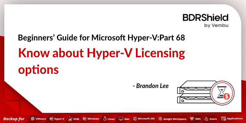 Hyper-V licensing