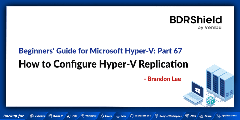 Hyper-V backup solution