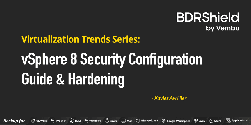 VMware backup solution