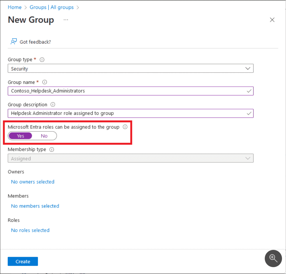 Microsoft Entra ID Role Based Access Control