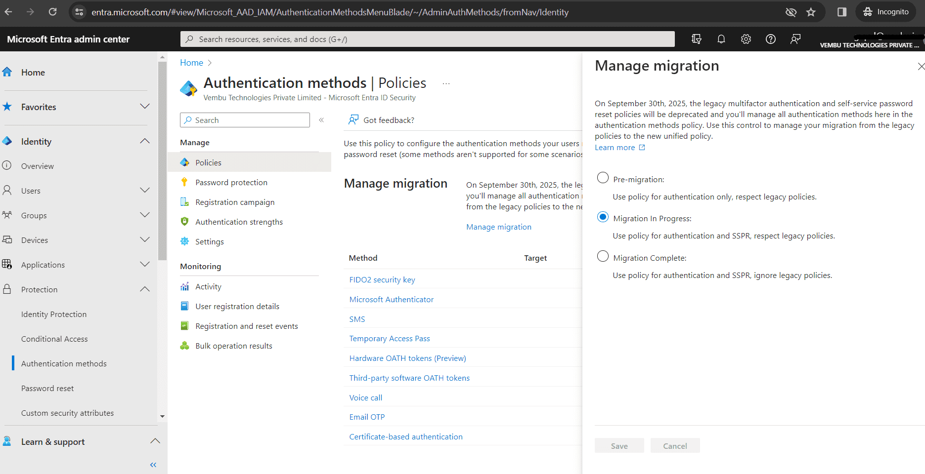 Microsoft Entra Admin Center