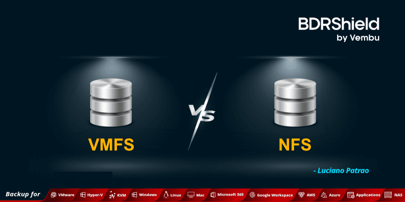 VMware VMFS and NFS Datastores
