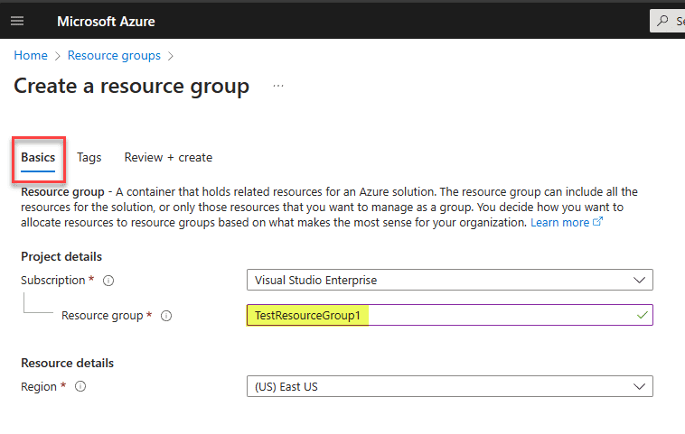 Azure Resource Groups