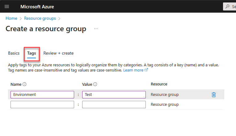 Azure Resource Groups