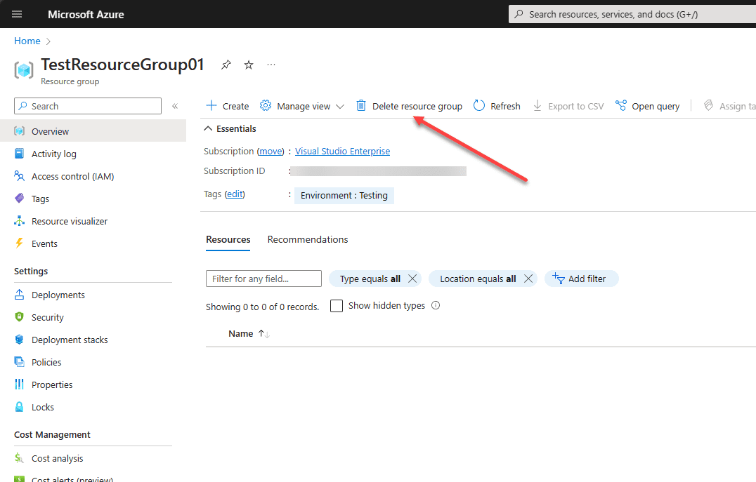 Azure Resource Groups