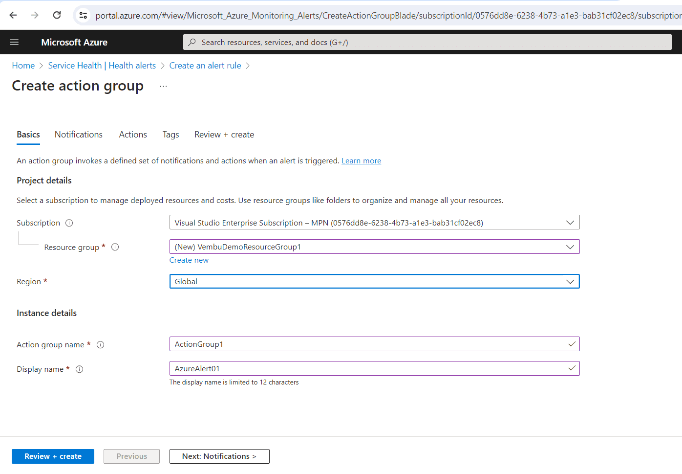 Azure Service Health