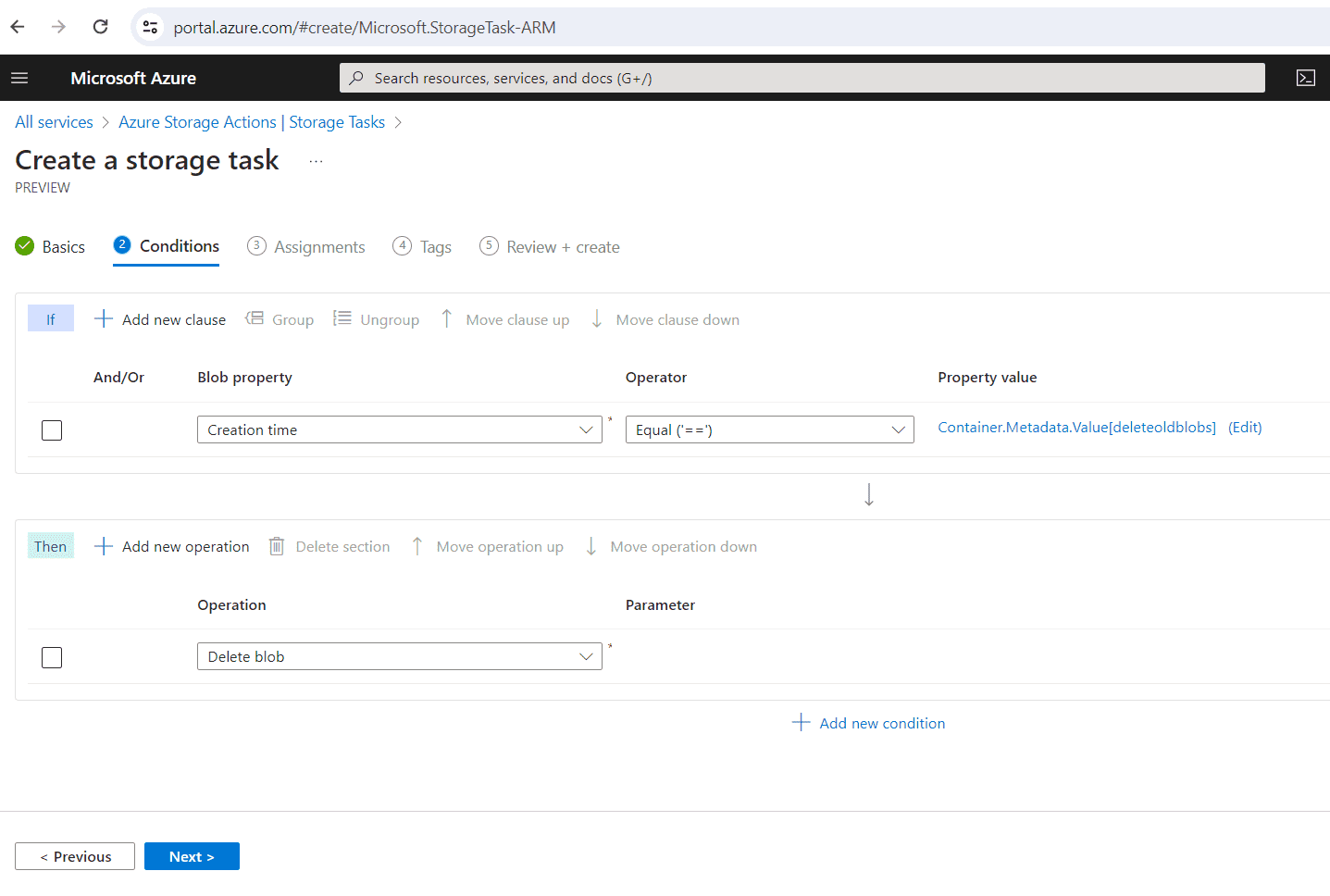 Azure Storage Actions