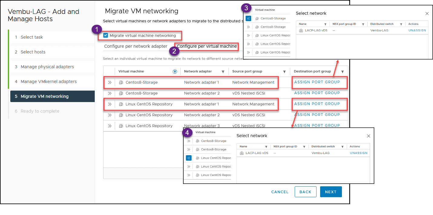 VMware use LACP in vDSwitch