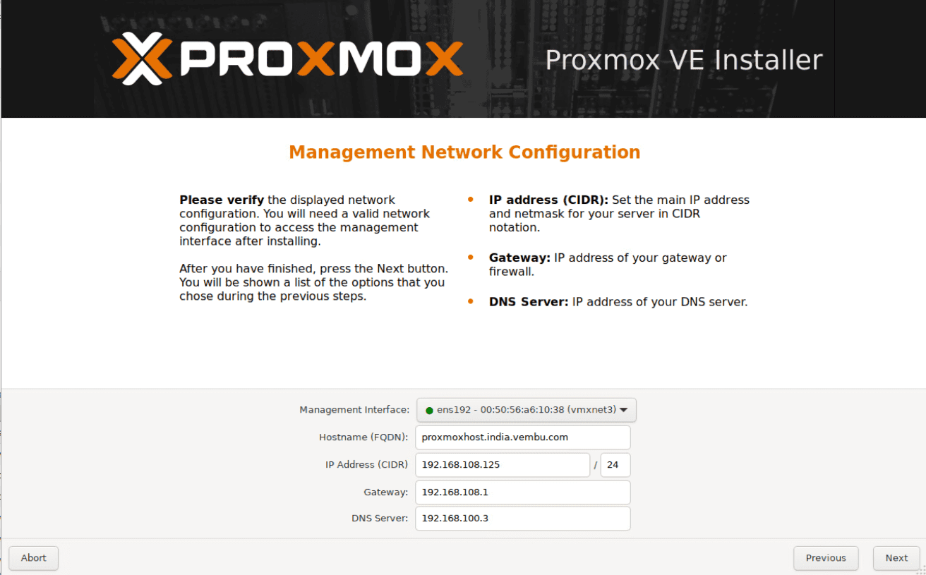 Proxmox VE 