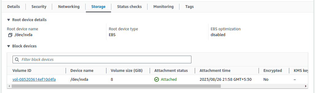 Resize Root disk in AWS