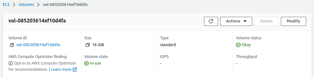 Resize Root disk in AWS