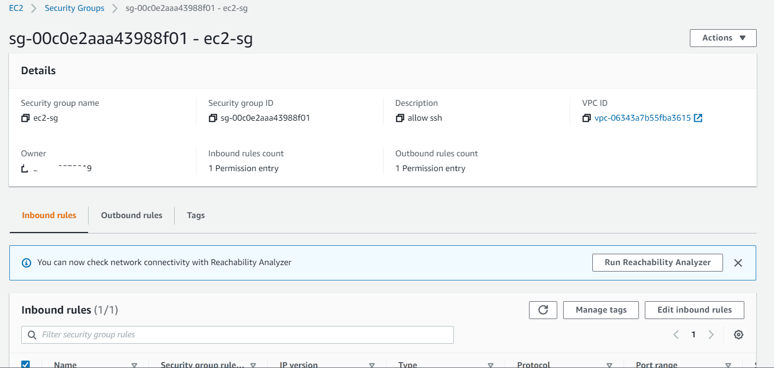 EC2 instance connect