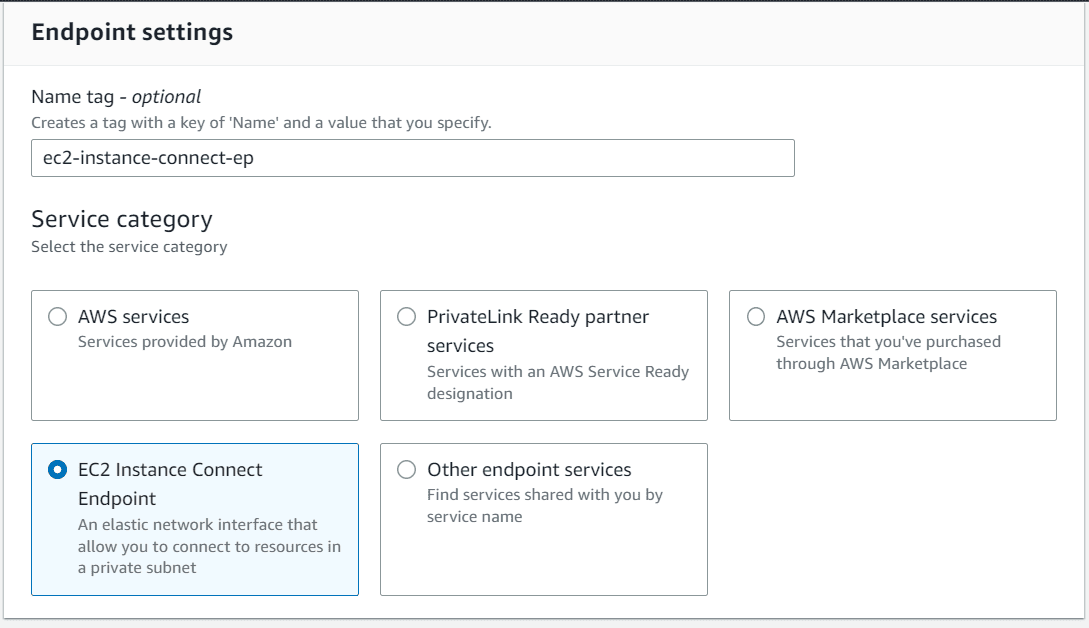 EC2 instance connect