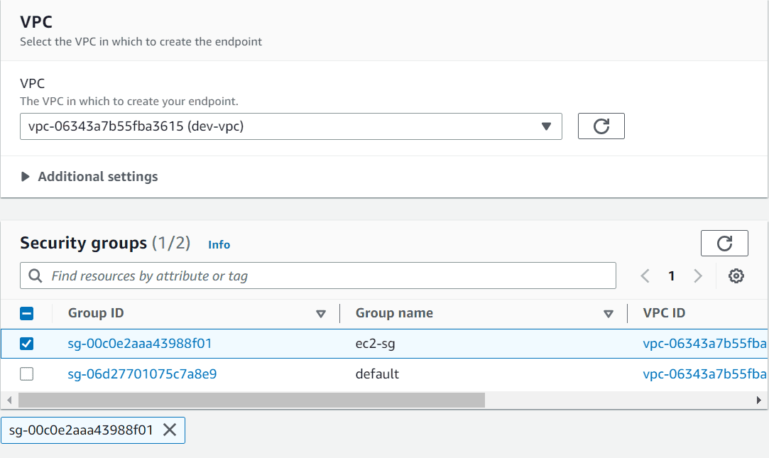 EC2 instance connect