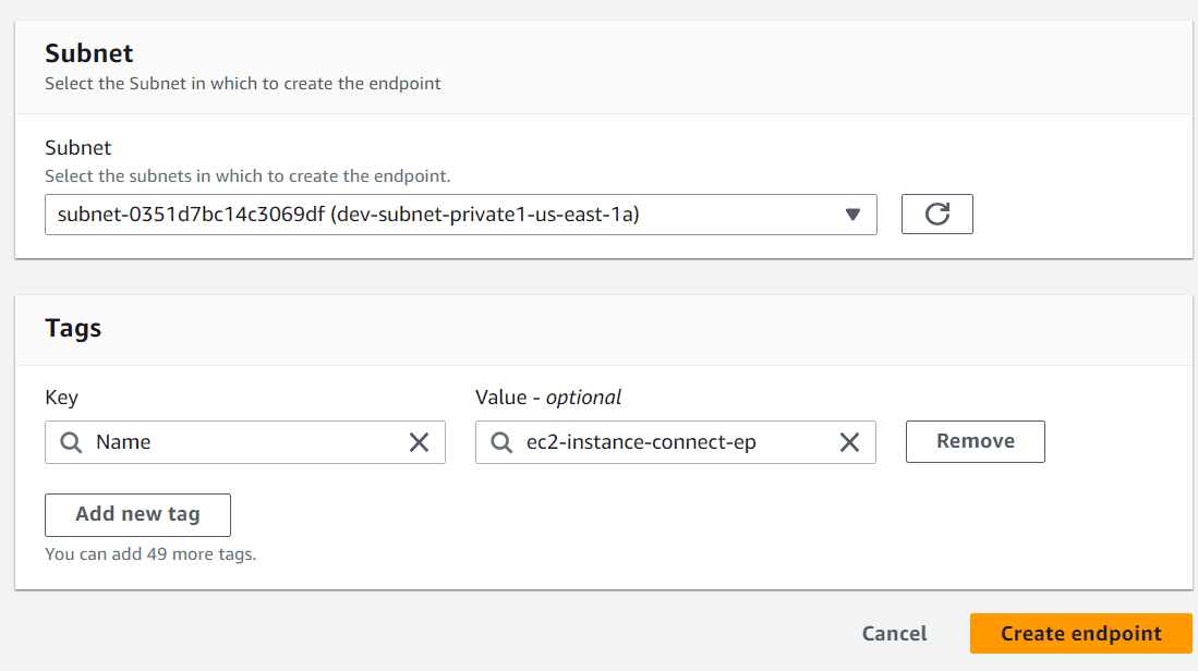 EC2 instance connect