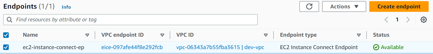 EC2 instance connect