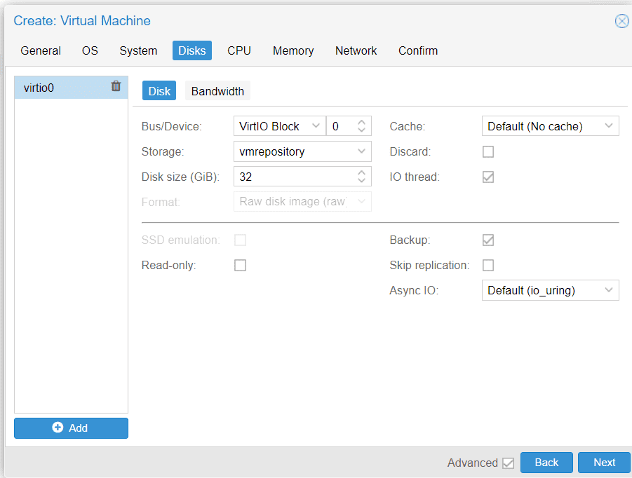 Create Resource Pool in Proxmox