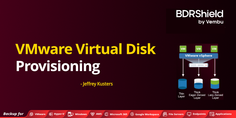VMware virtual disk provisioning