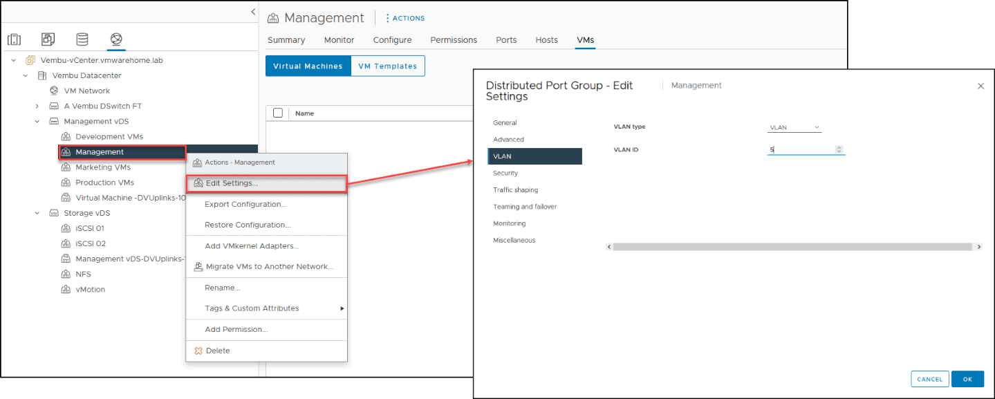 vSphere Distributed Switch