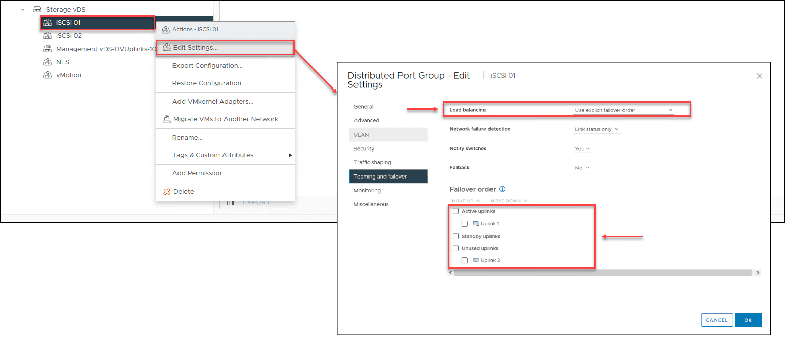 vSphere Distributed Switch