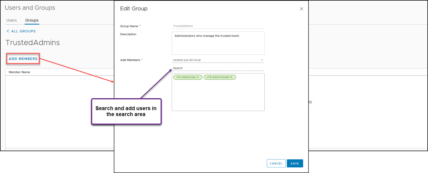 vSphere Trust