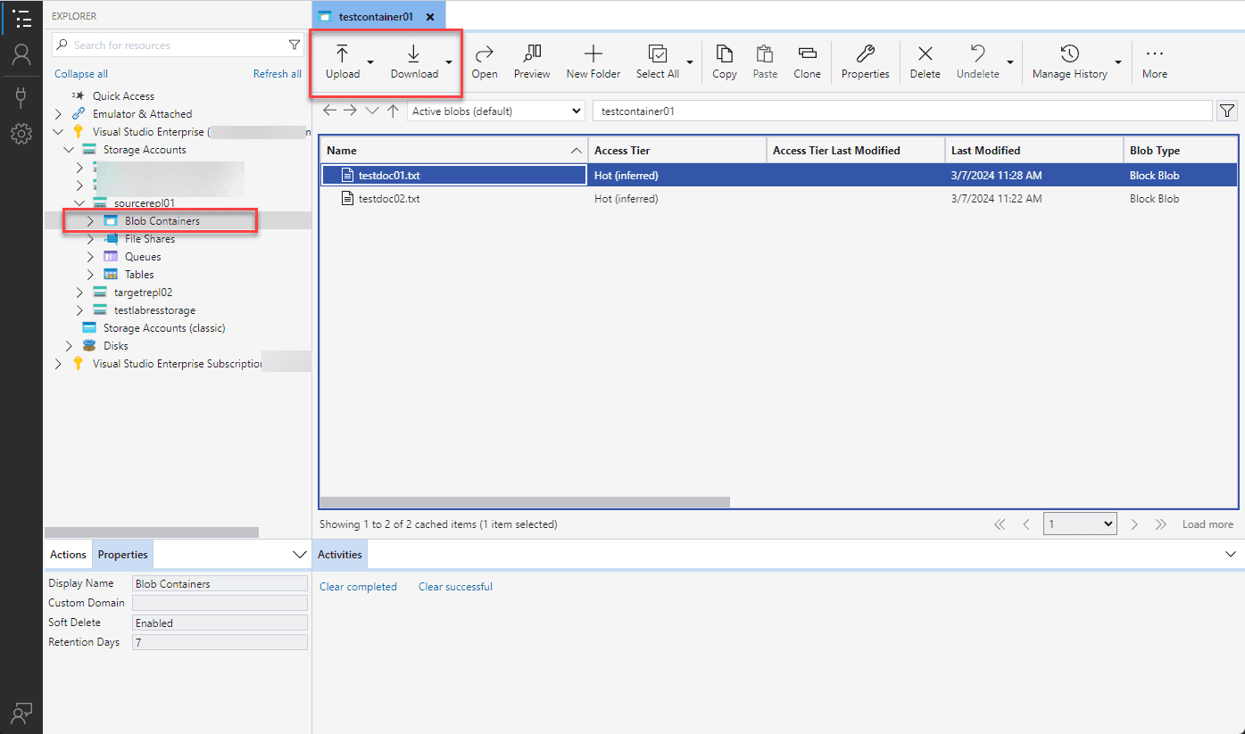 Azure Storage Explorer