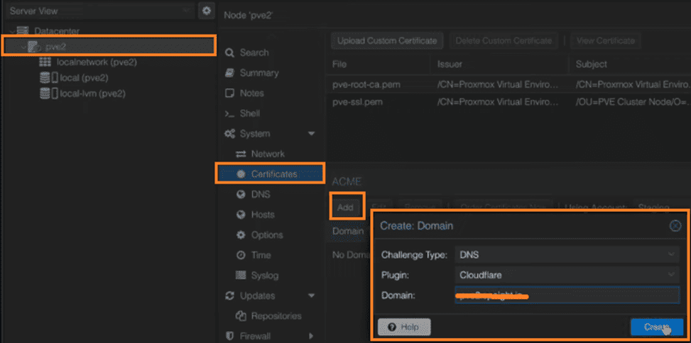 Managing Certificates in Proxmox VE 8.1