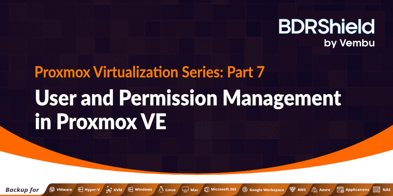 proxmox user and permission management