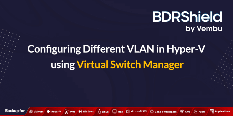 Hyper-V backup solution