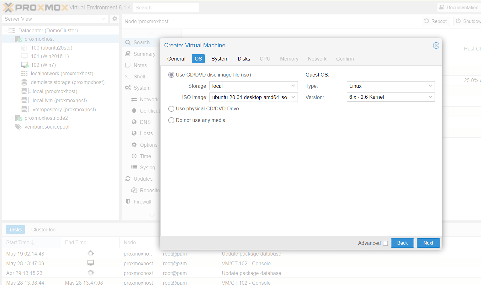 Shared Storage with Proxmox VE