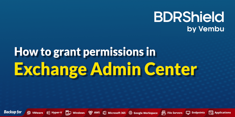 Microsoft 365 backup solution