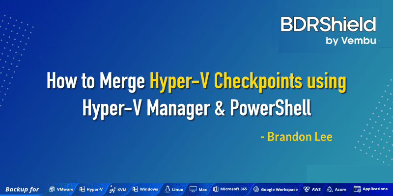 Hyper-V backup solution