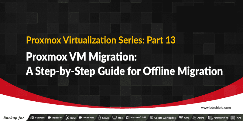 Proxmox VM Migration: Offline Migration Step-by-Step Guide with qm Migrate