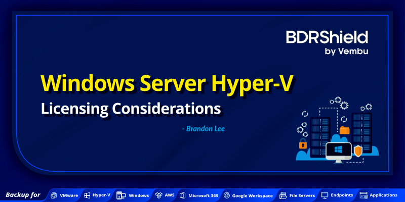 Windows Server licensing model