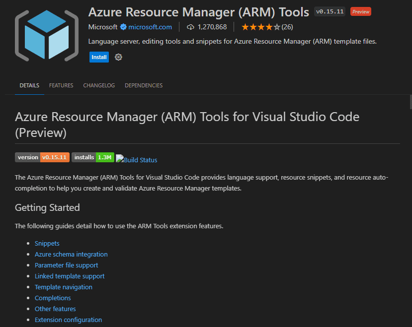 AZ-104: Modify an existing Azure Resource Manager template